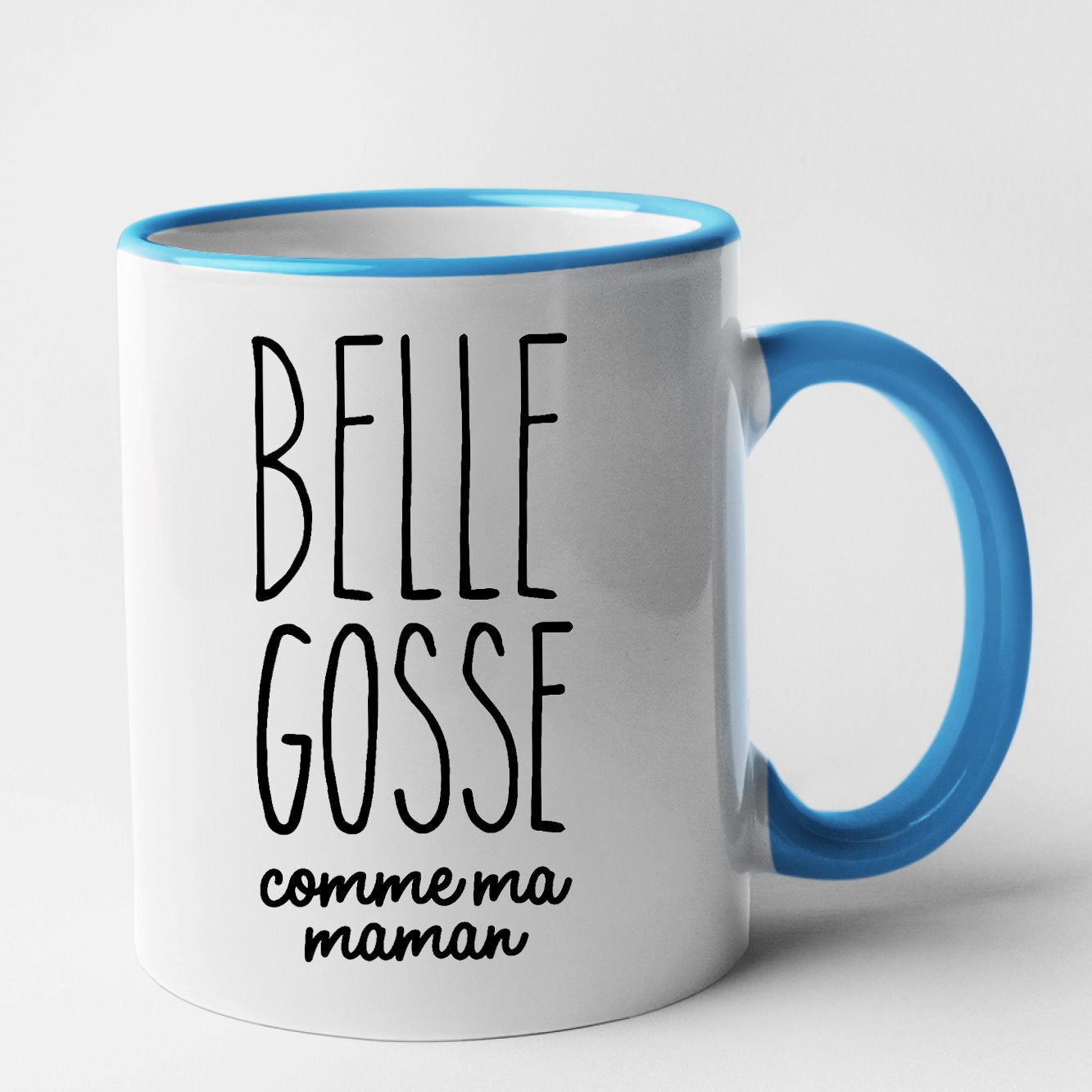 Mug Belle gosse comme maman Bleu