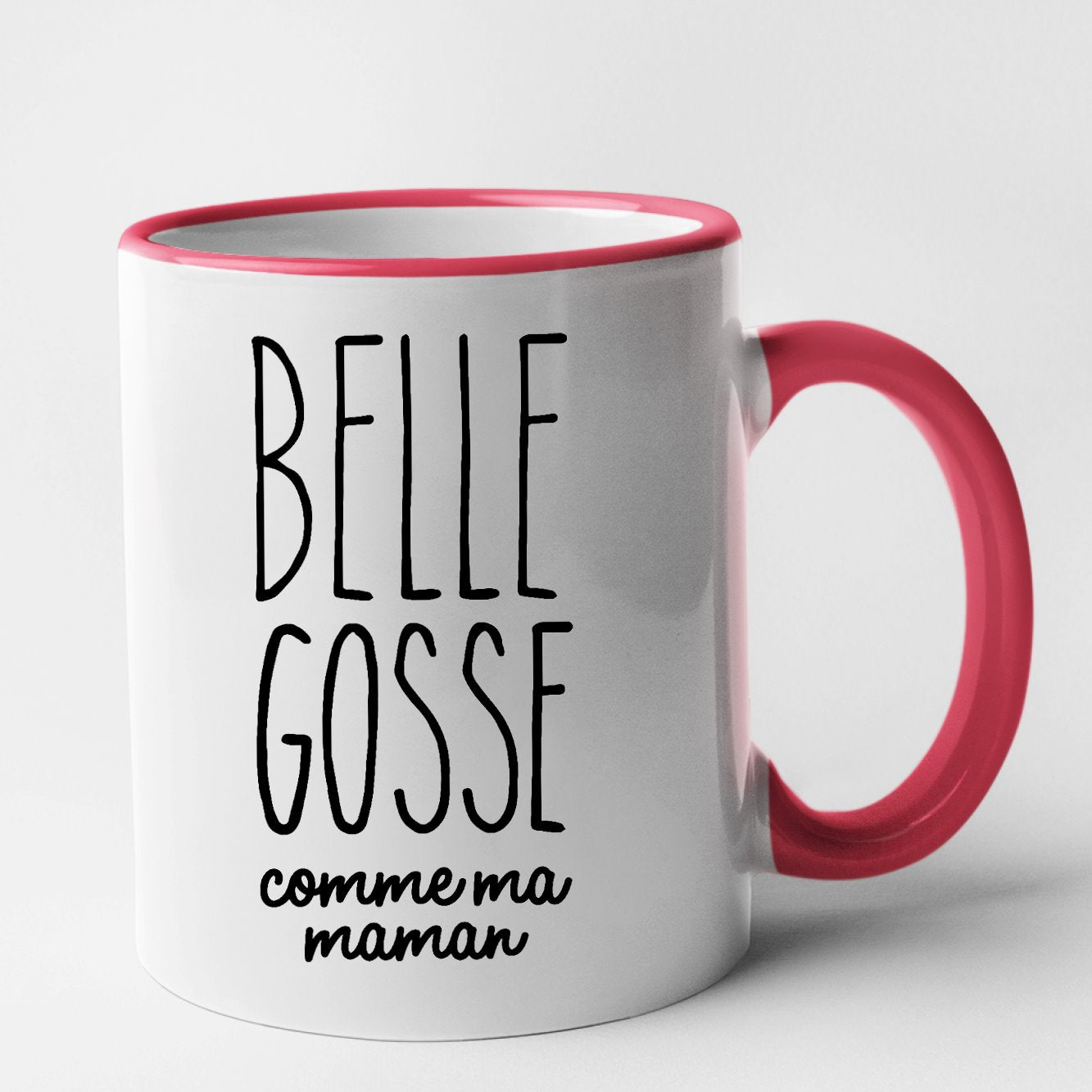 Mug Belle gosse comme maman Rouge