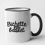 Mug Bichette en basket Noir