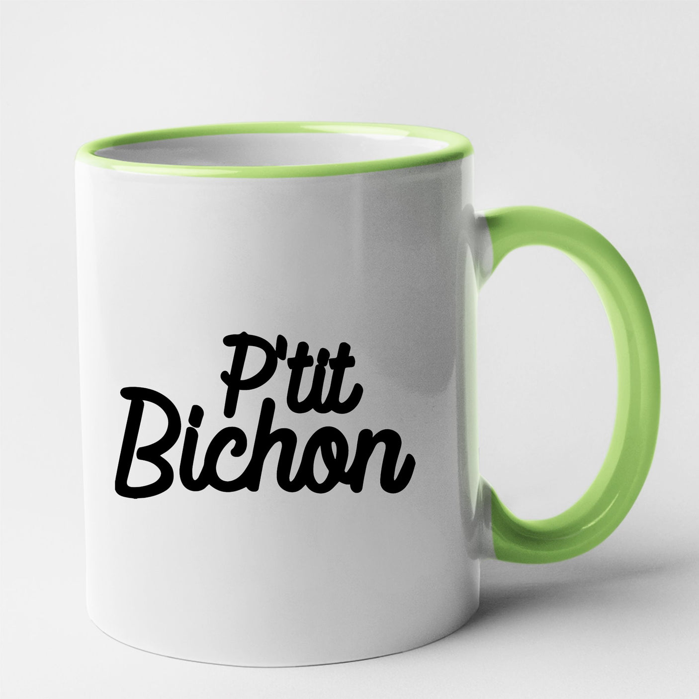 Mug Bichon Vert