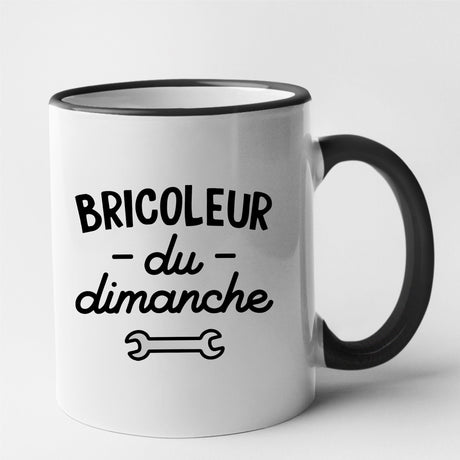 Mug Bricoleur du dimanche Noir