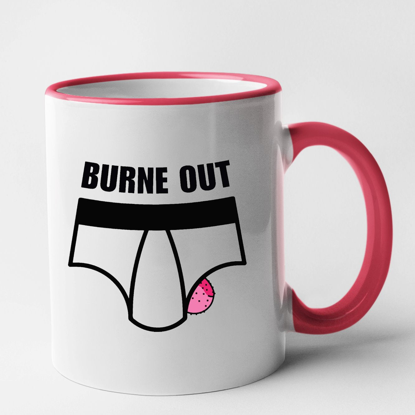 Mug Burne out Rouge