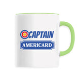 Mug Captain Americard 