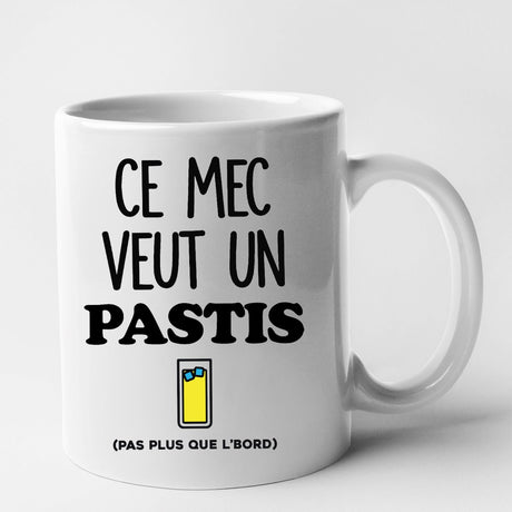 Mug Ce mec veut un pastis Blanc