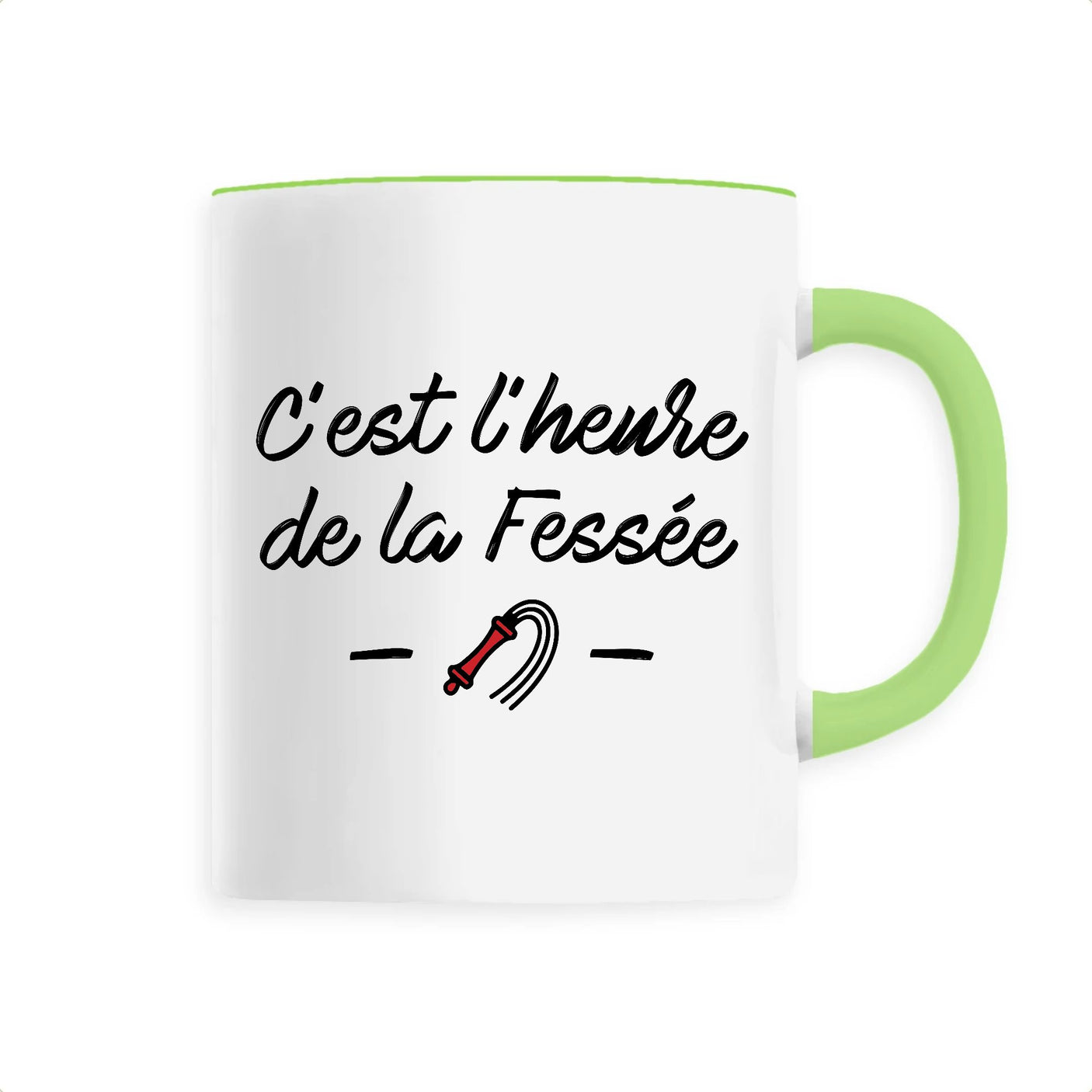 Mug C'est l'heure de la fessée 