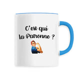 Mug C'est qui la patronne 