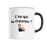 Mug C'est qui la patronne 