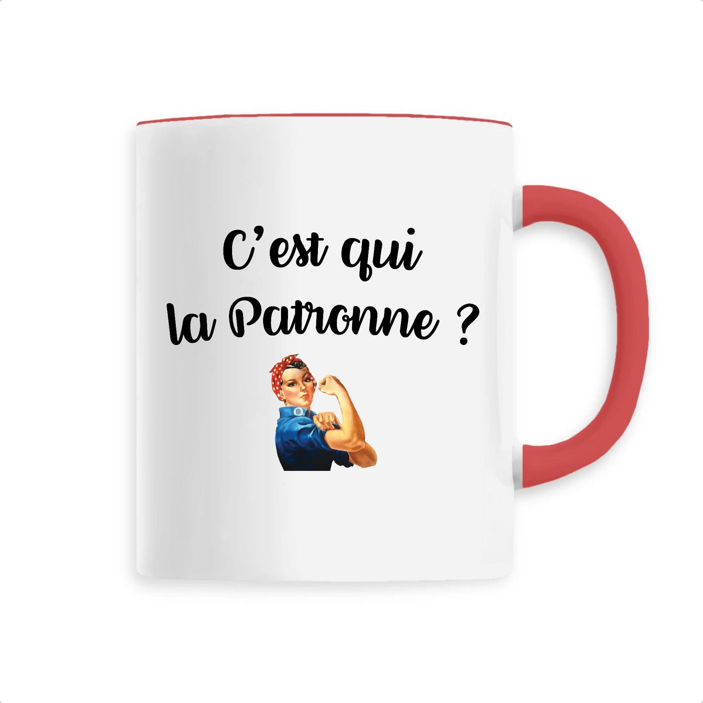 Mug C'est qui la patronne 