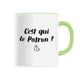 Mug C'est qui le patron 