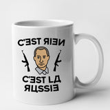 Mug C'est rien c'est la Russie Blanc