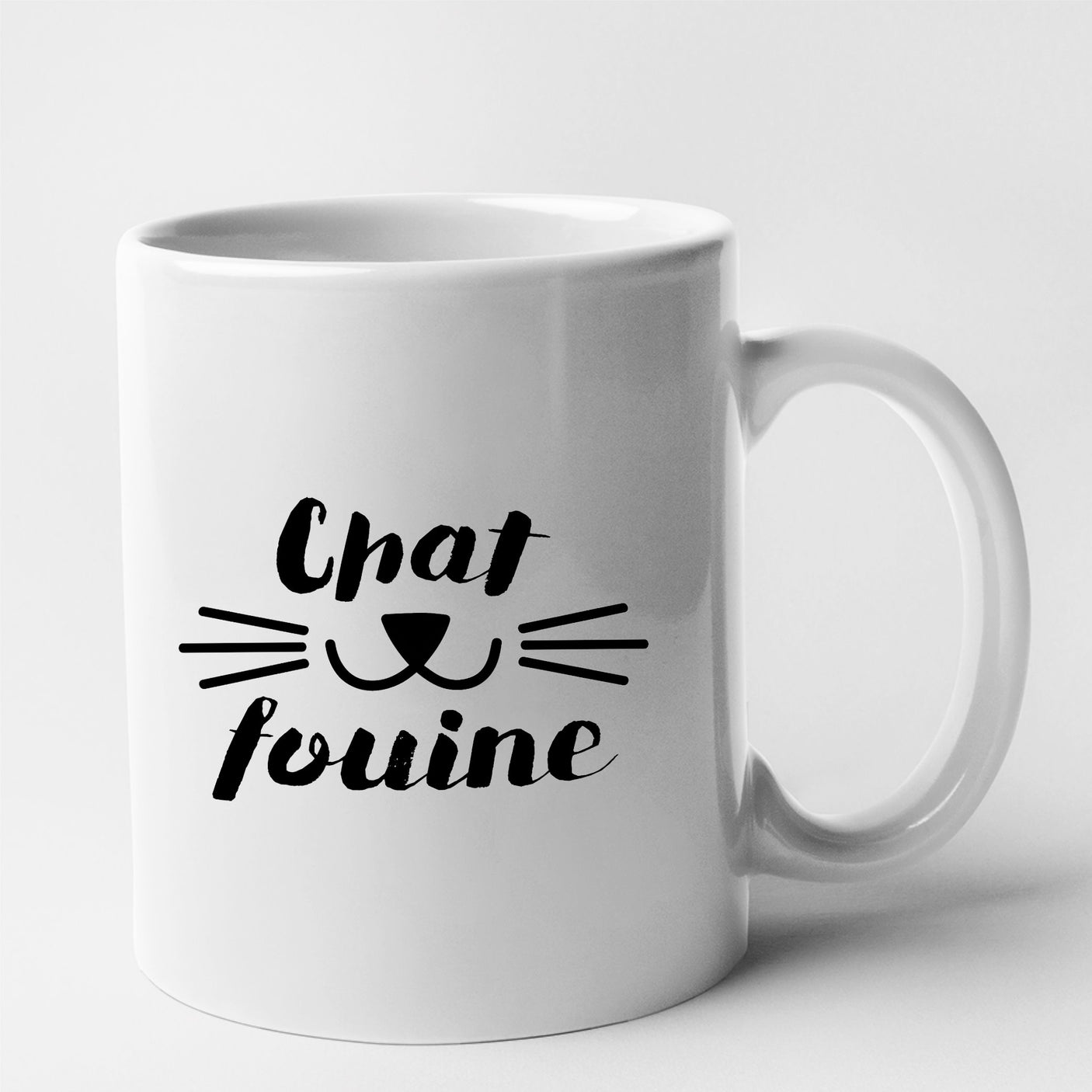 Mug Chafouine Blanc