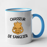 Mug Chasseur de sanglier Bleu