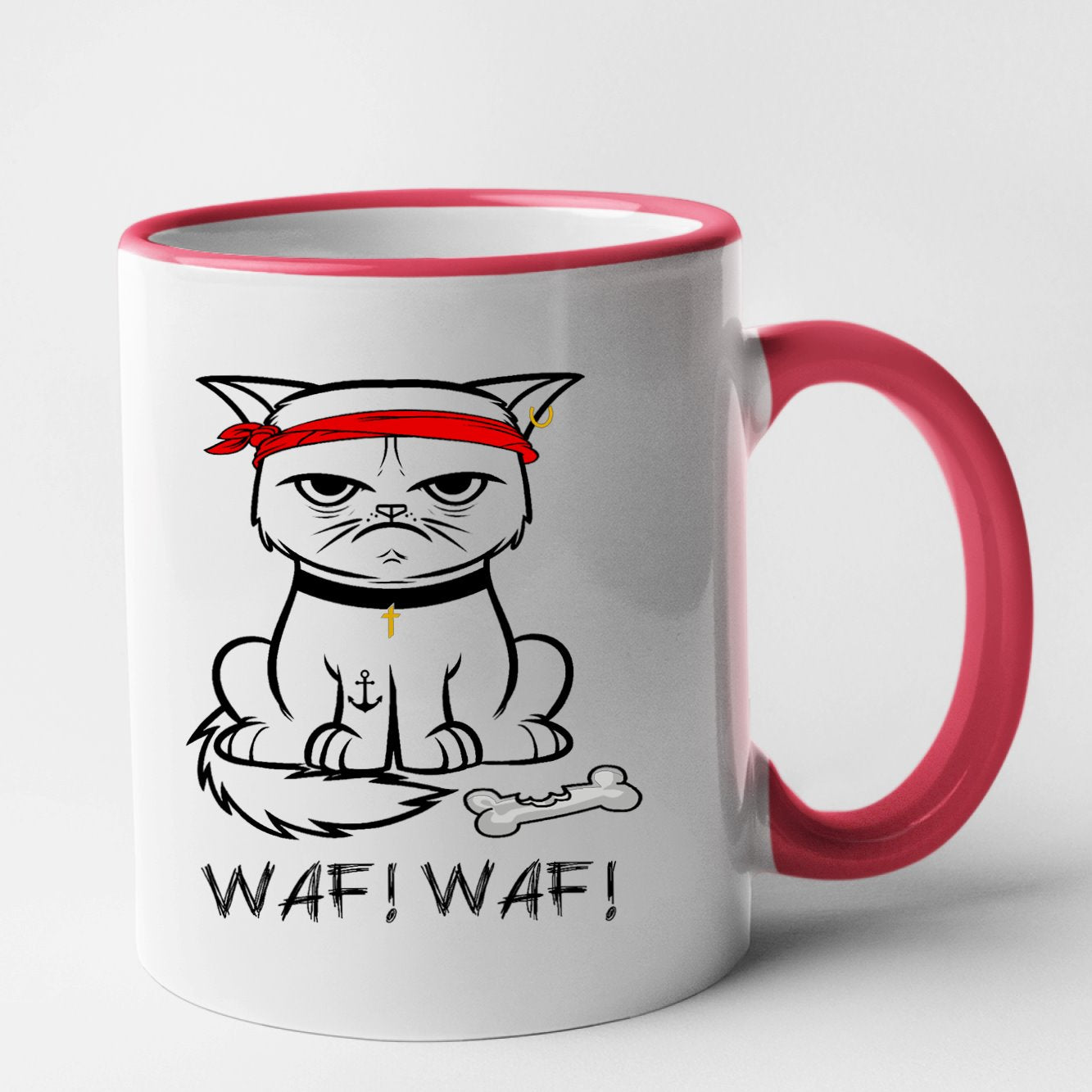 Mug Chat bad boy Rouge