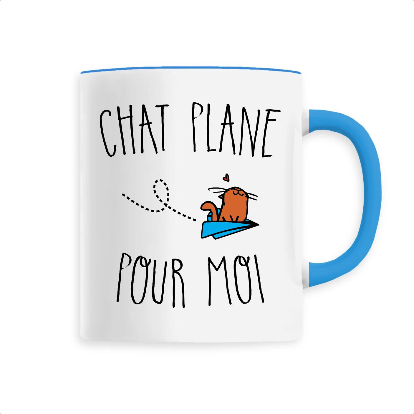 Mug Chat plane pour moi 