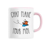 Mug Chat plane pour moi 