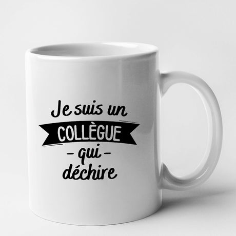 Mug Collègue qui déchire Blanc