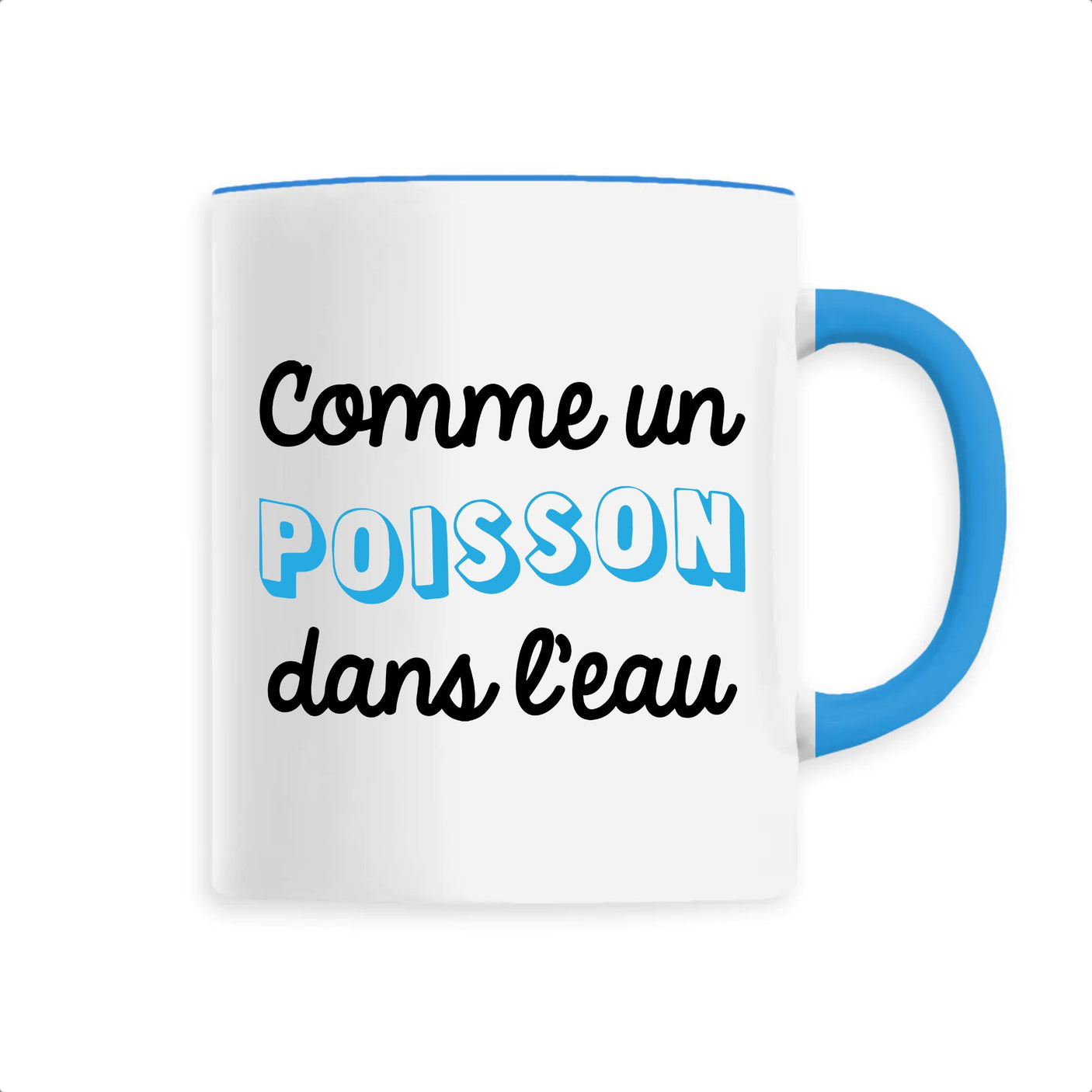 Mug Comme un poisson dans l'eau 