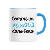 Mug Comme un poisson dans l'eau 