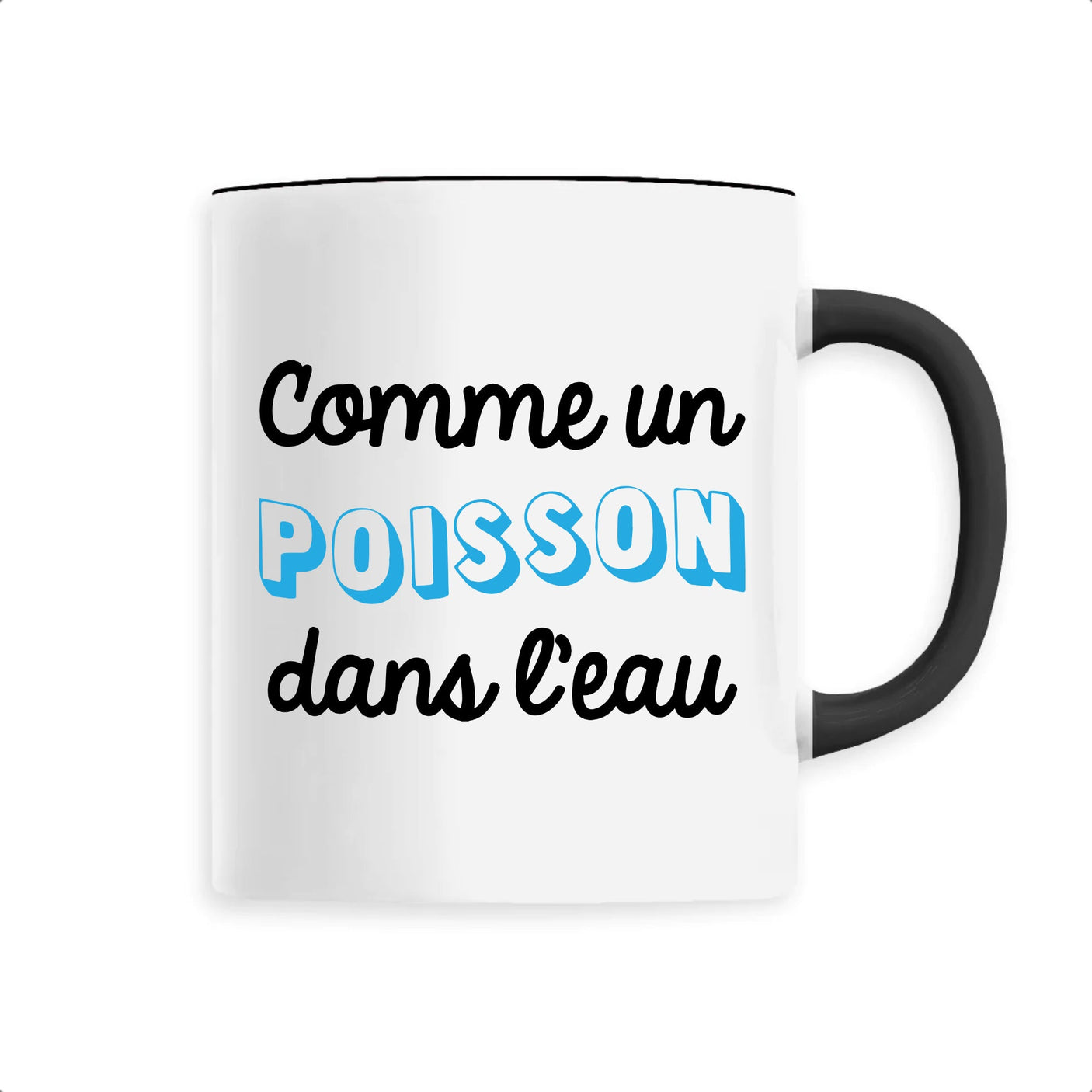 Mug Comme un poisson dans l'eau 