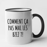 Mug Comment ça pas mal les bzez ? Noir