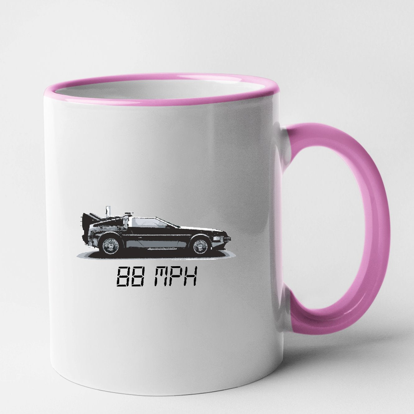 Mug Delorean 88 MPH Rose