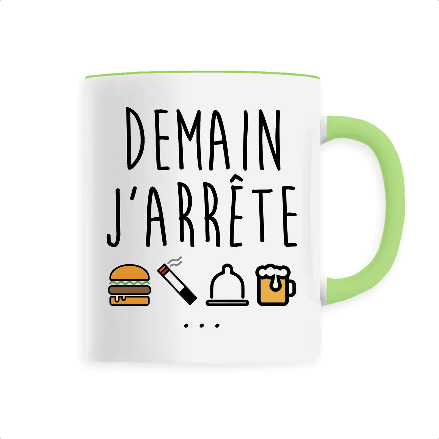 Mug Demain j'arrête 