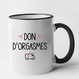 Mug Don d'orgasmes Noir