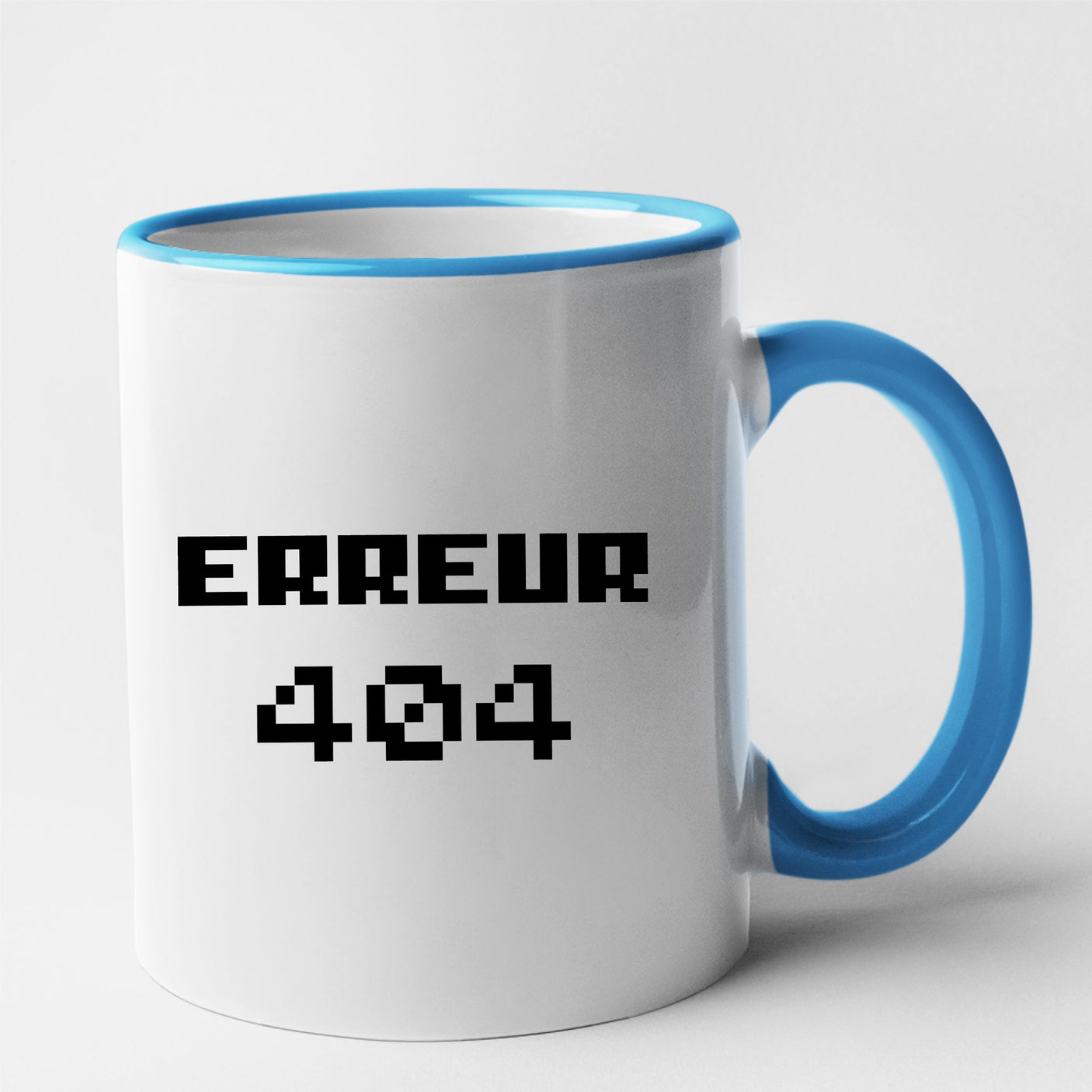 Mug Erreur 404 Bleu