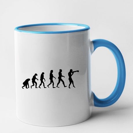 Mug Évolution boxe Bleu