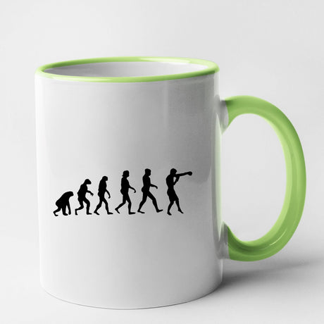 Mug Évolution boxe Vert