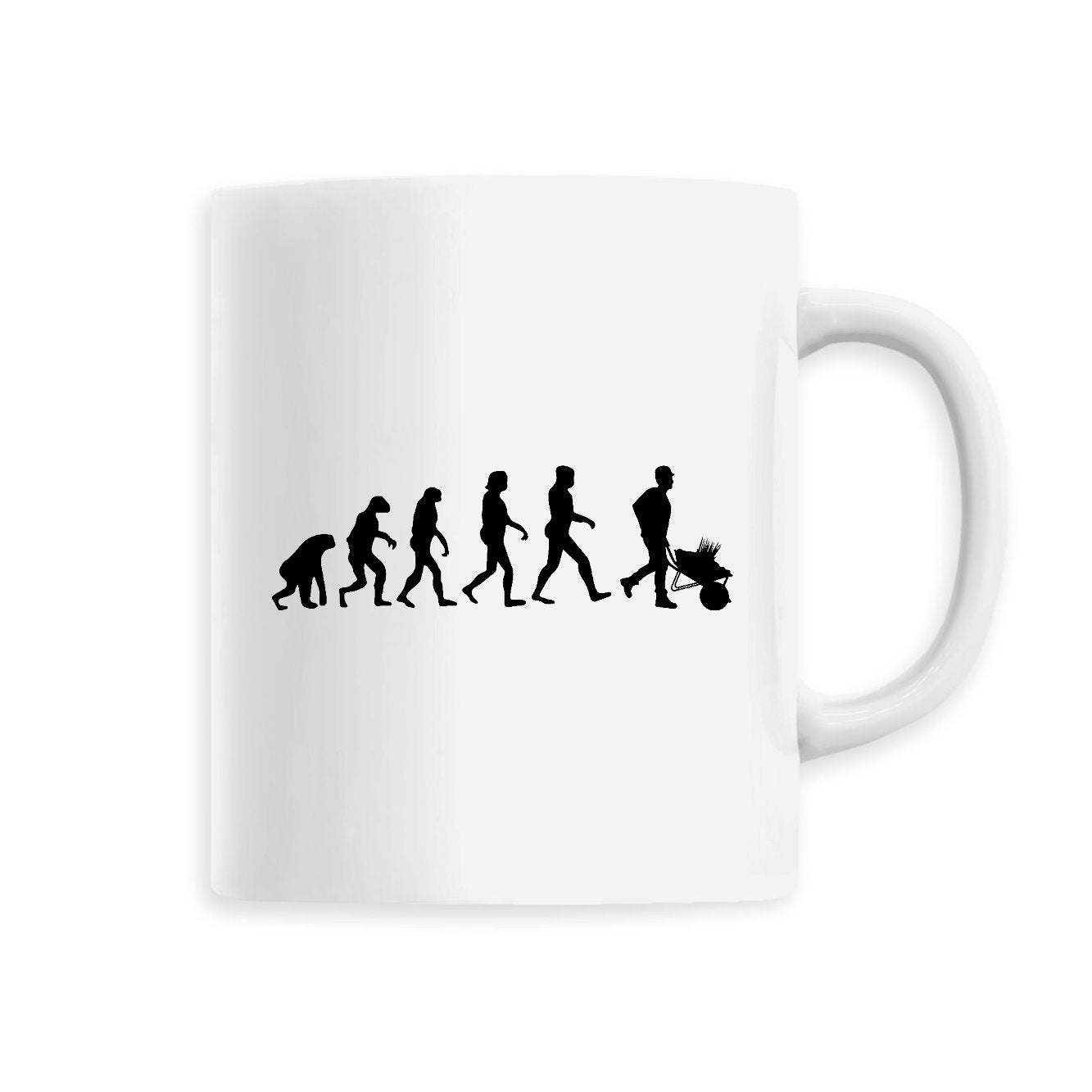 Mug Évolution jardinage 