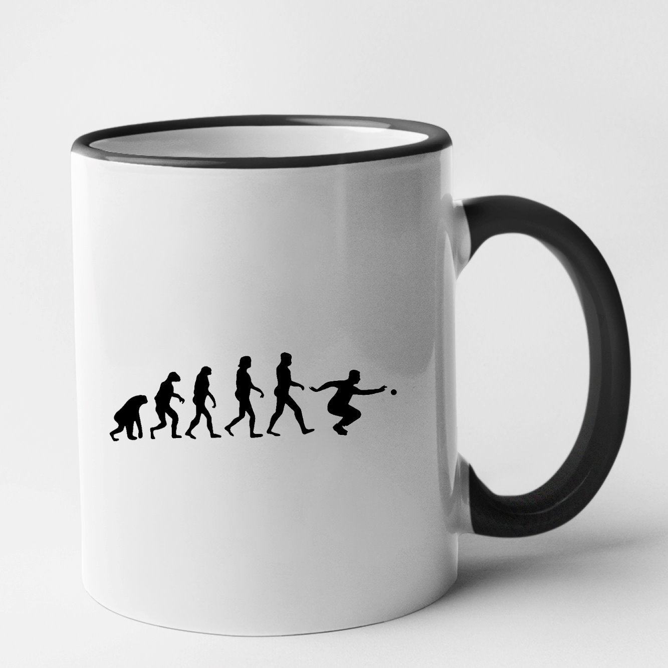 Mug Évolution pétanque Noir