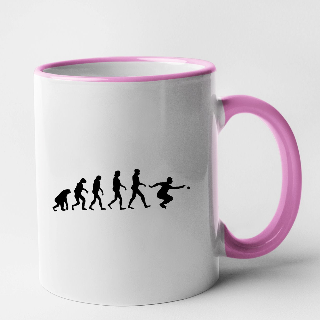 Mug Évolution pétanque Rose