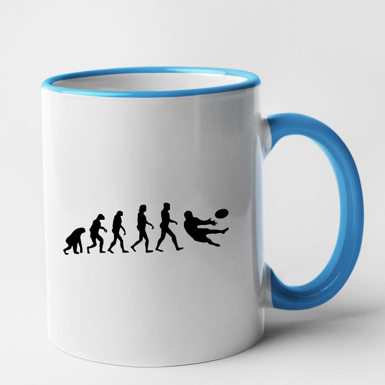 Mug Évolution rugby Bleu