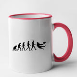 Mug Évolution rugby Rouge