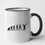 Mug Évolution tennis Noir