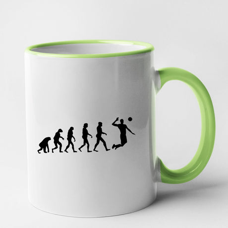 Mug Évolution volley Vert