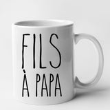 Mug Fils à papa Blanc