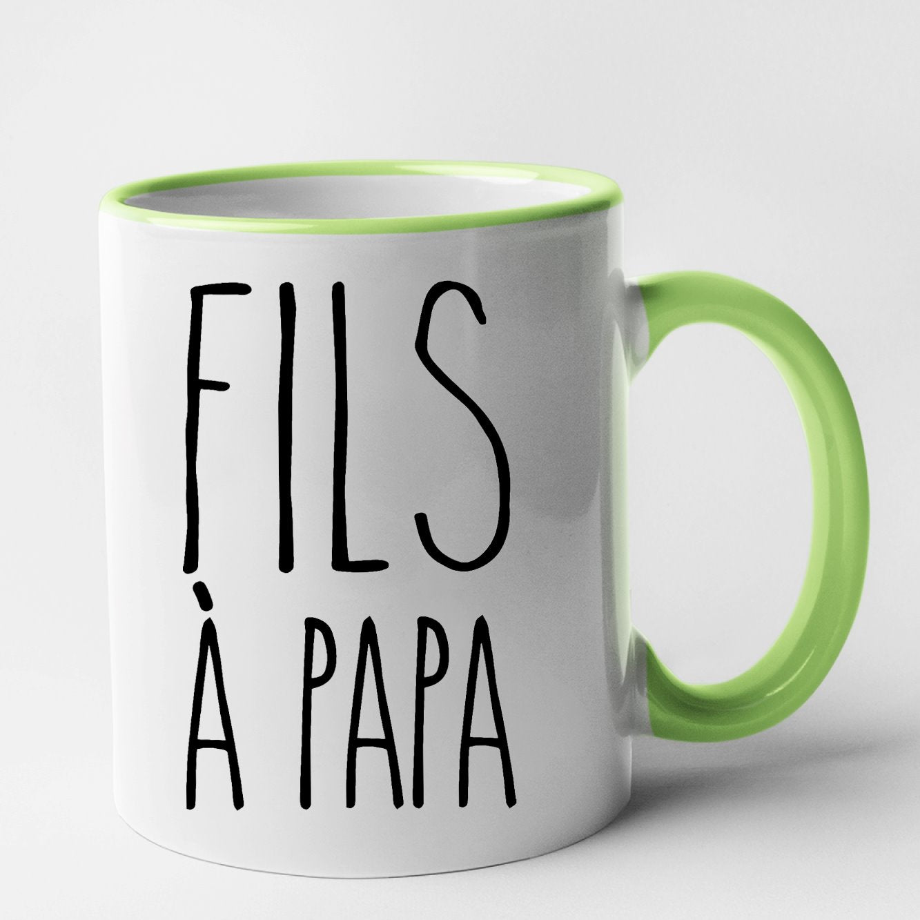 Mug Fils à papa Vert