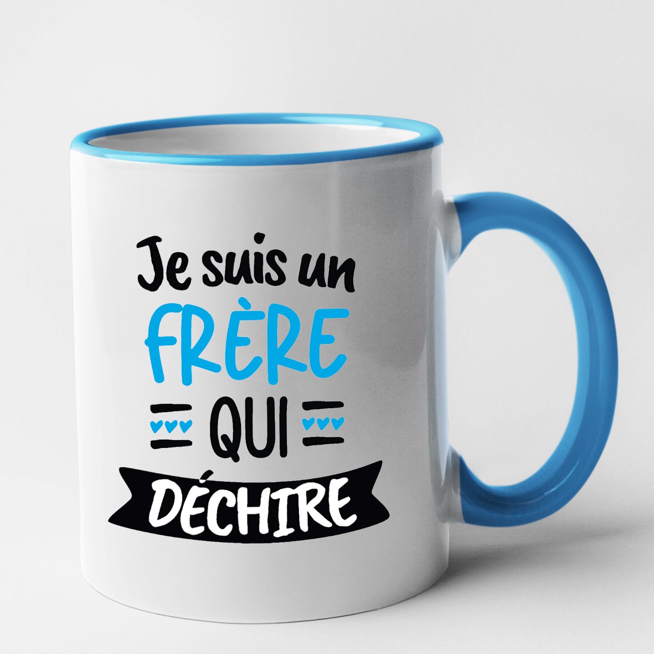 Mug Frère qui déchire Bleu