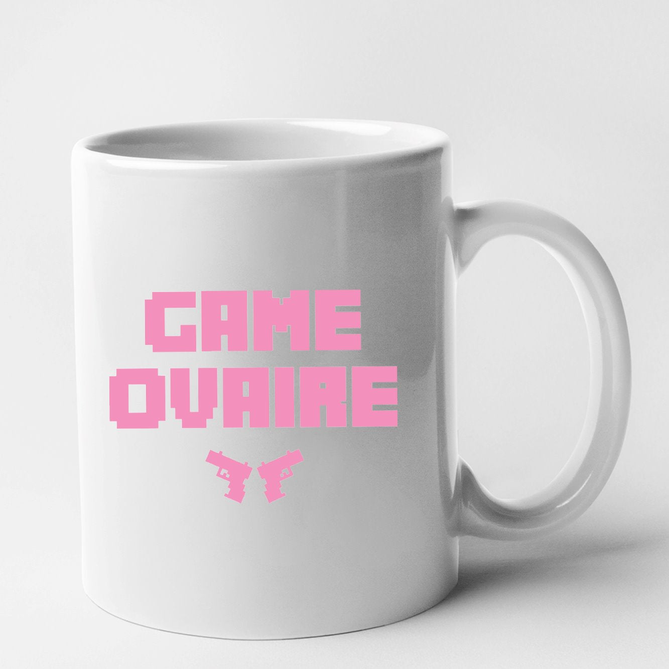 Mug Game ovaire Blanc