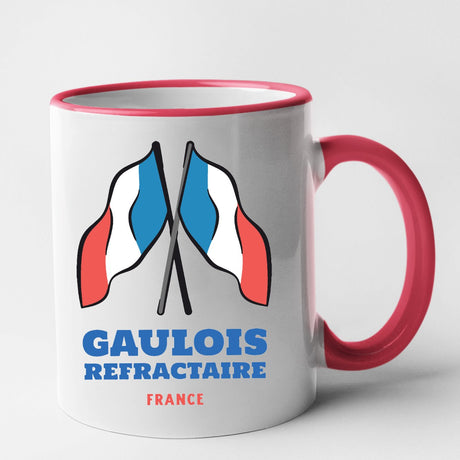 Mug Gaulois réfractaire Rouge