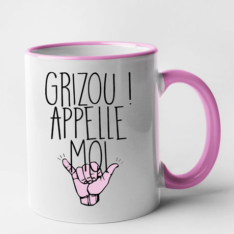 Mug Grizou appelle moi Rose