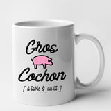 Mug Gros cochon Blanc