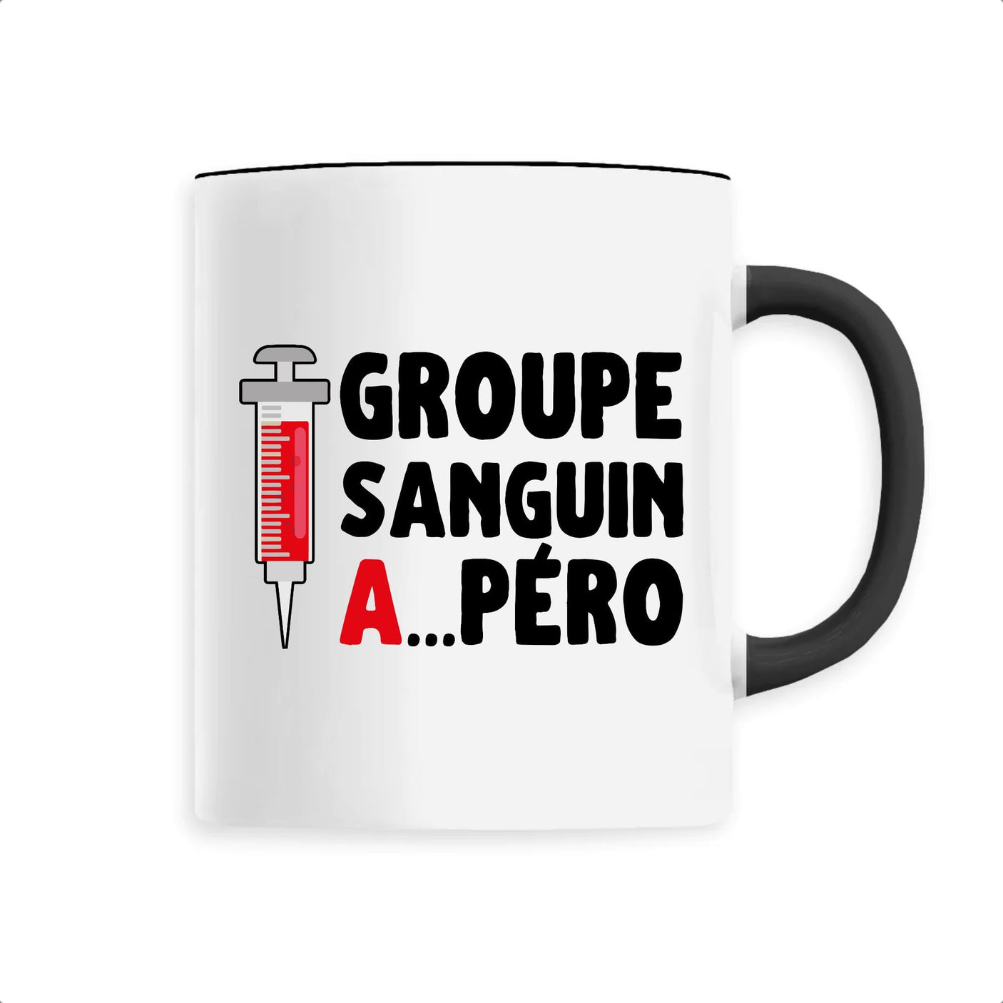 Mug Groupe sanguin Apéro 