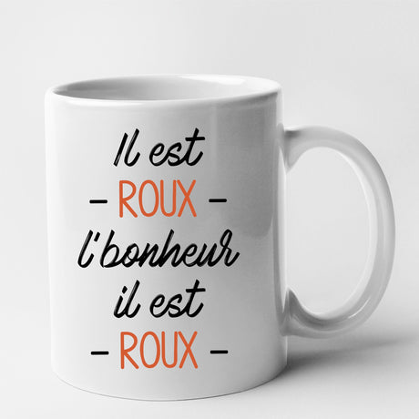 Mug Il est roux l'bonheur Blanc