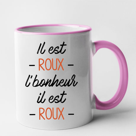 Mug Il est roux l'bonheur Rose