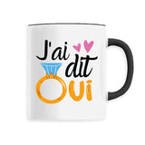 Mug J'ai dit oui 