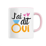 Mug J'ai dit oui 