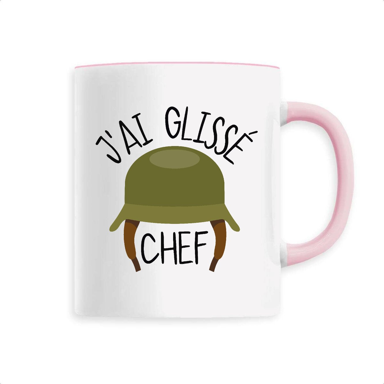 Mug J'ai glissé chef 